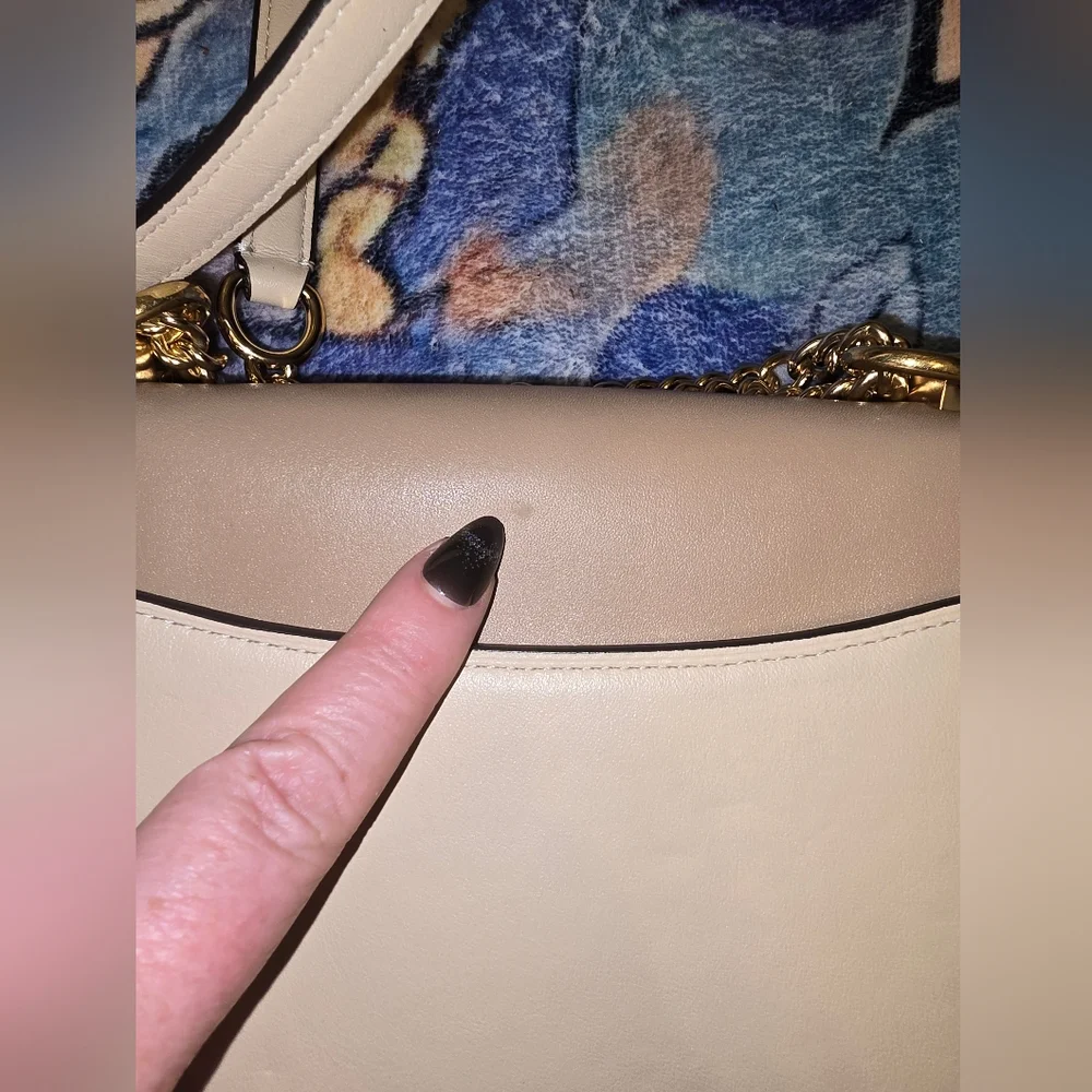 Coach Klare Snakeskin Shoulder Bag